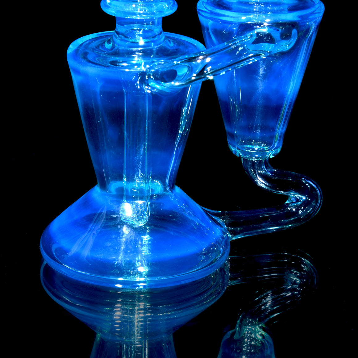Classic Single-uptake Floating RBR-style Recycler w/ Blender Cap - Meta-Terrania - 10mm Female