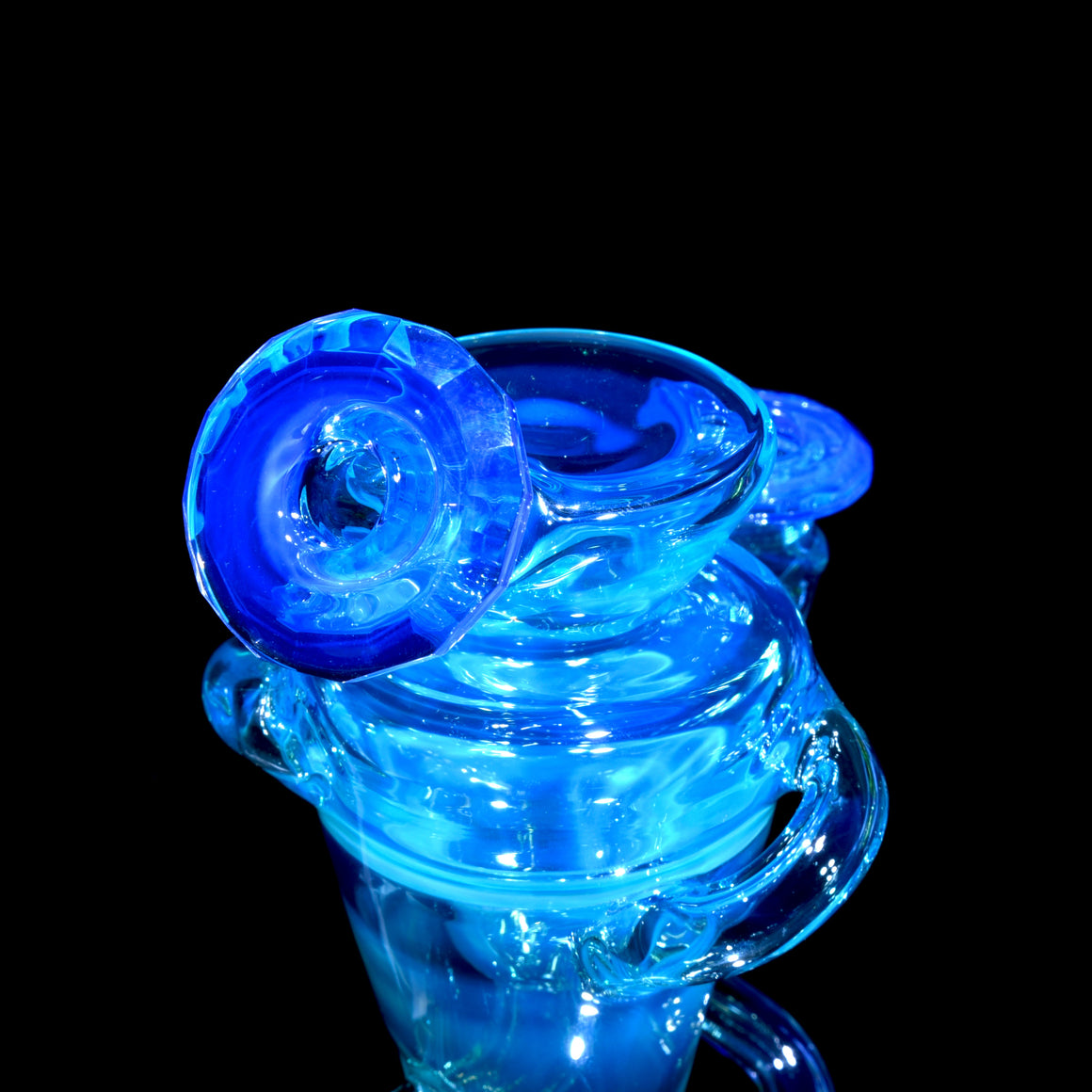 Faceted Double-uptake Refined Klein Recycler - Meta-Terrania/Neptune - 10mm Female