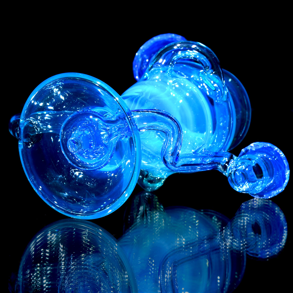 Faceted Double-uptake Refined Klein Recycler - Meta-Terrania/Neptune - 10mm Female