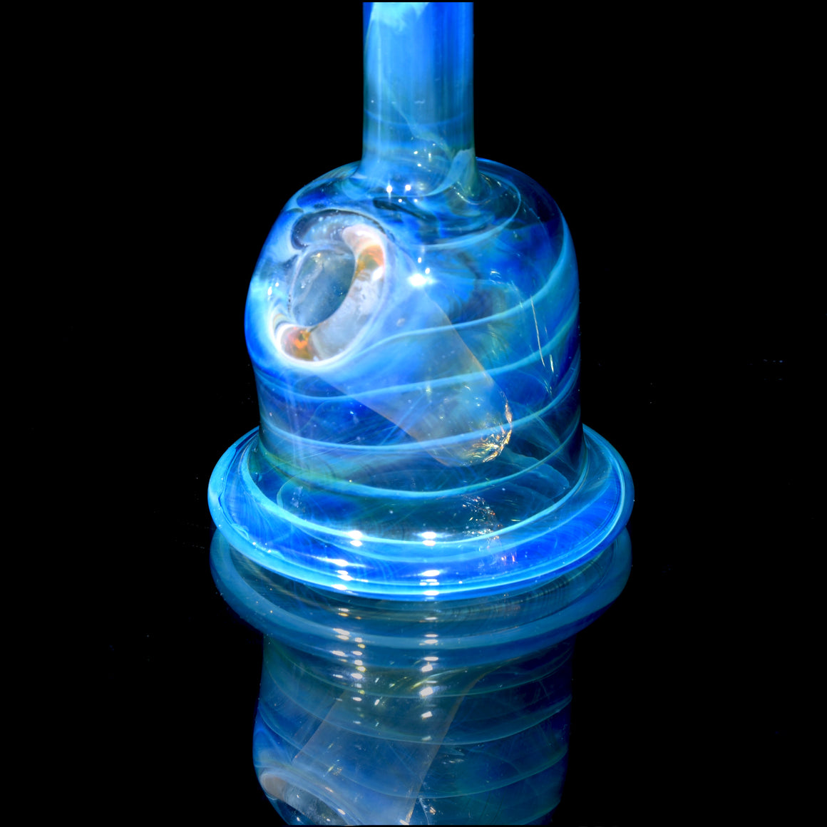 Mini Bell Jammer - Aquamarine - 10mm Female