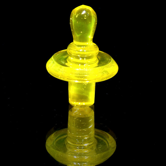 Faceted Full-color Control Tower Cap - Lemon Drop