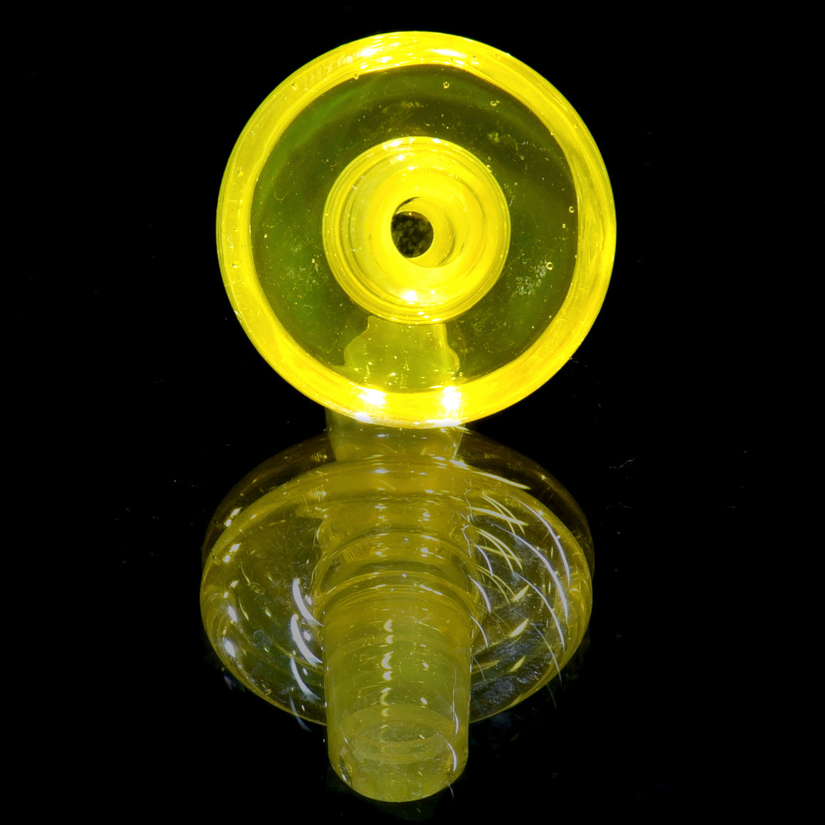 Faceted Full-color Control Tower Cap - Lemon Drop