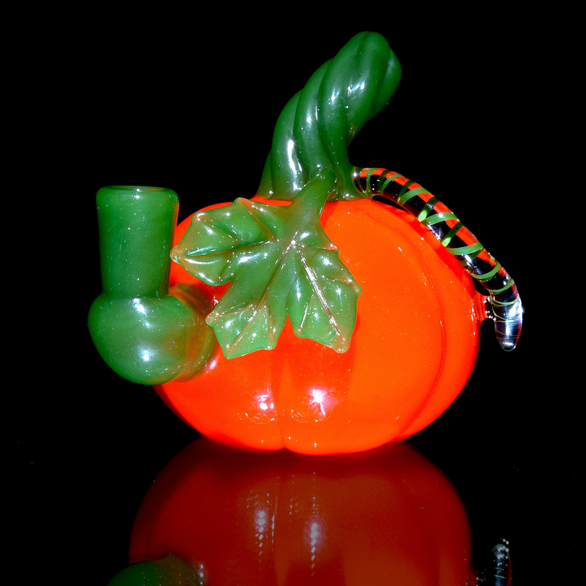 Halloween-themed Sculpted Pumpkin Rig - 10mm Female