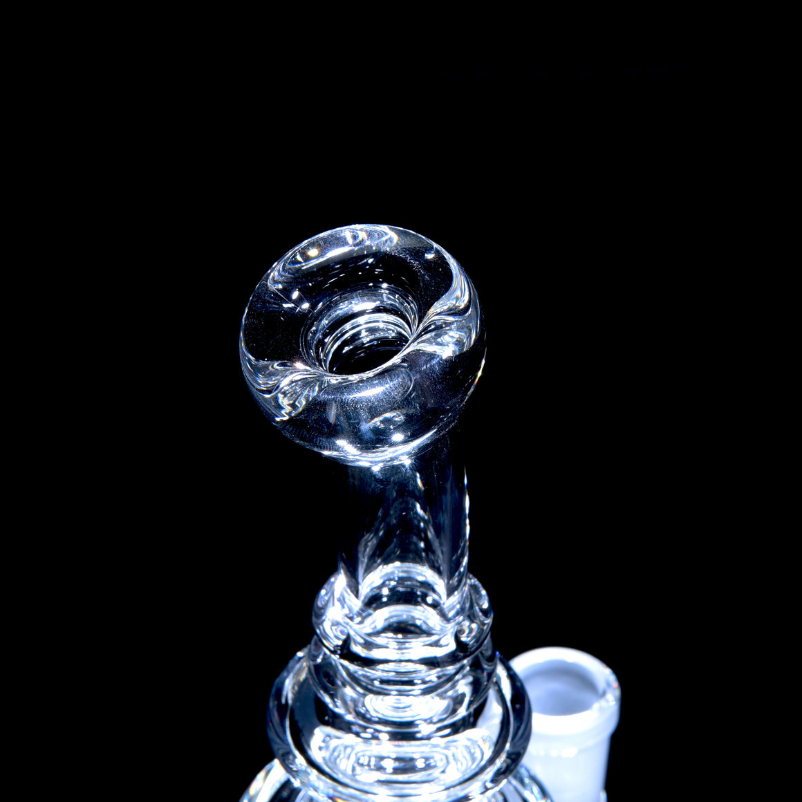 Mini Narrow Can Double-uptake Tornada Recycler - Clear - 14mm Female