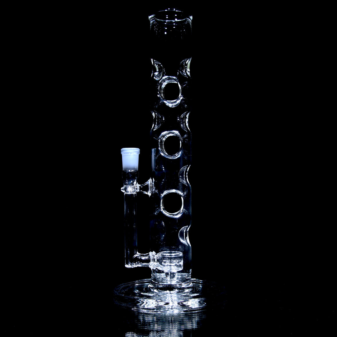 Mini Straight Fab - Clear - 14mm Female