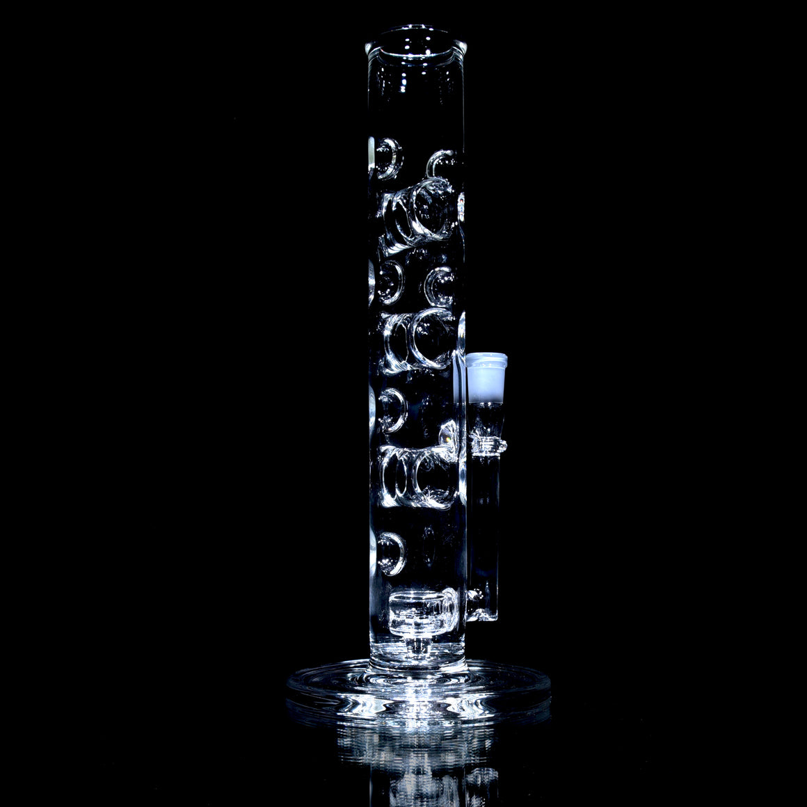 Mini Straight Fab - Clear - 14mm Female