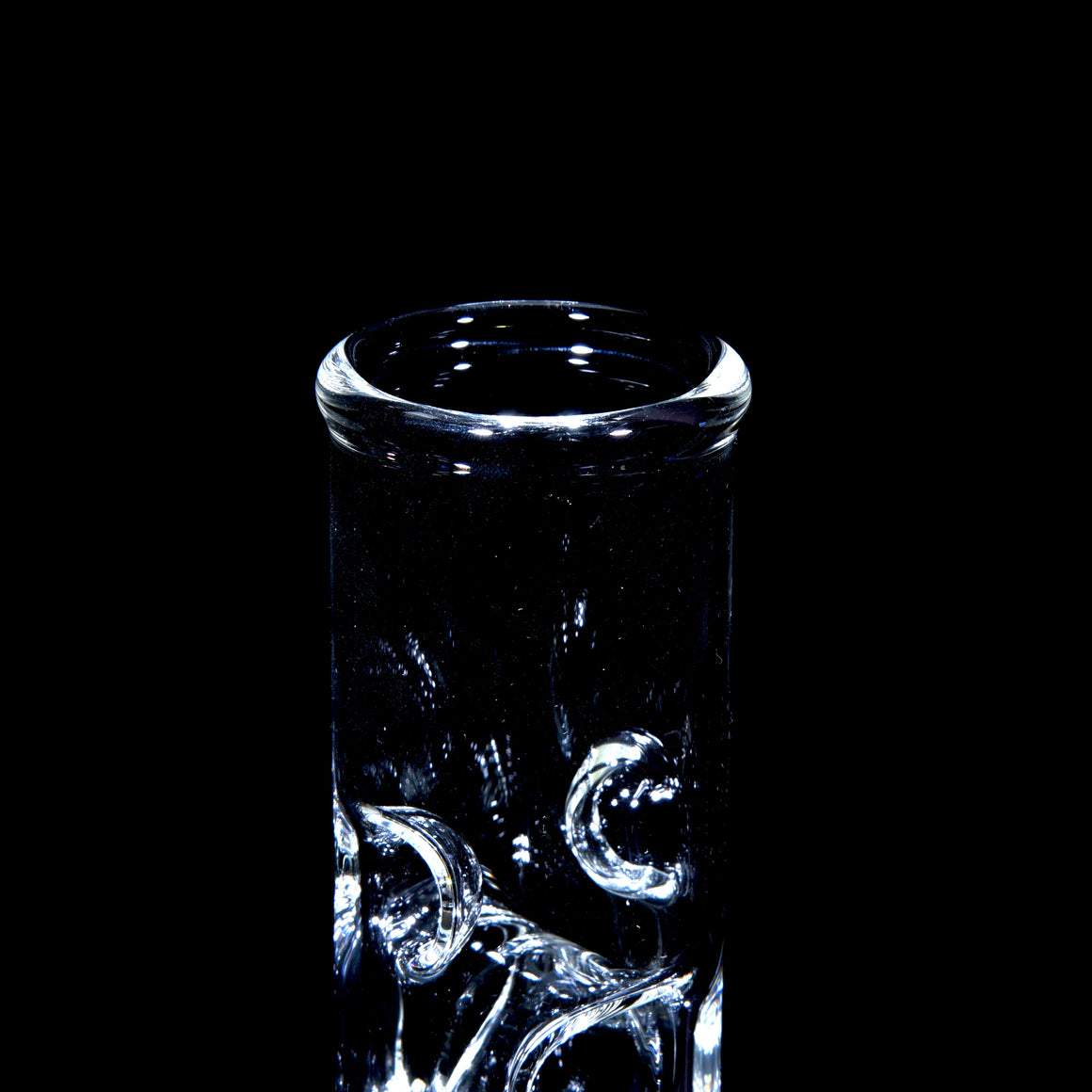 Mini Straight Fab - Clear - 14mm Female