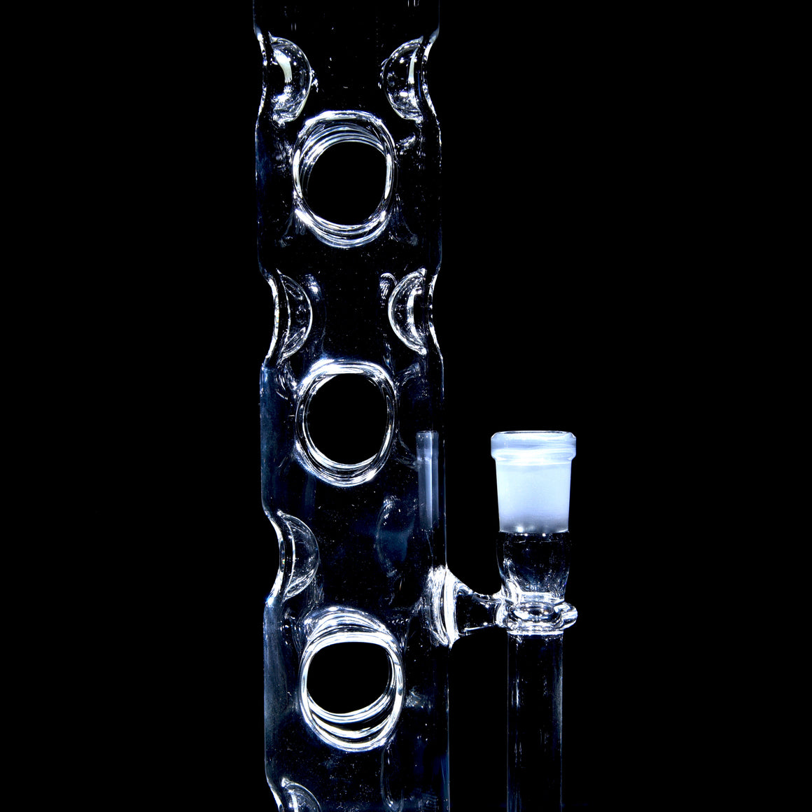 Mini Straight Fab - Clear - 14mm Female