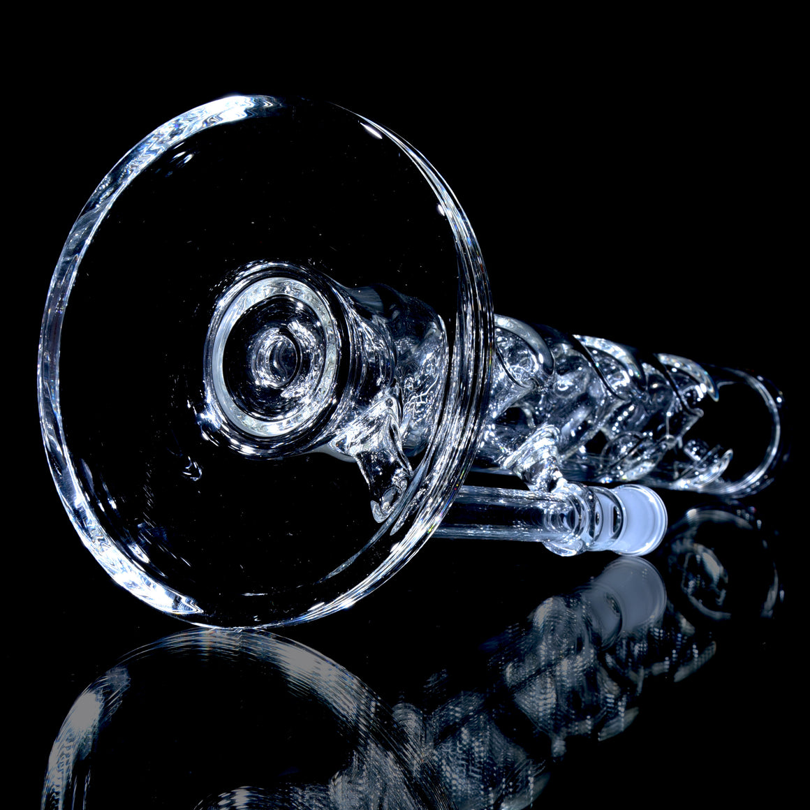 Mini Straight Fab - Clear - 14mm Female