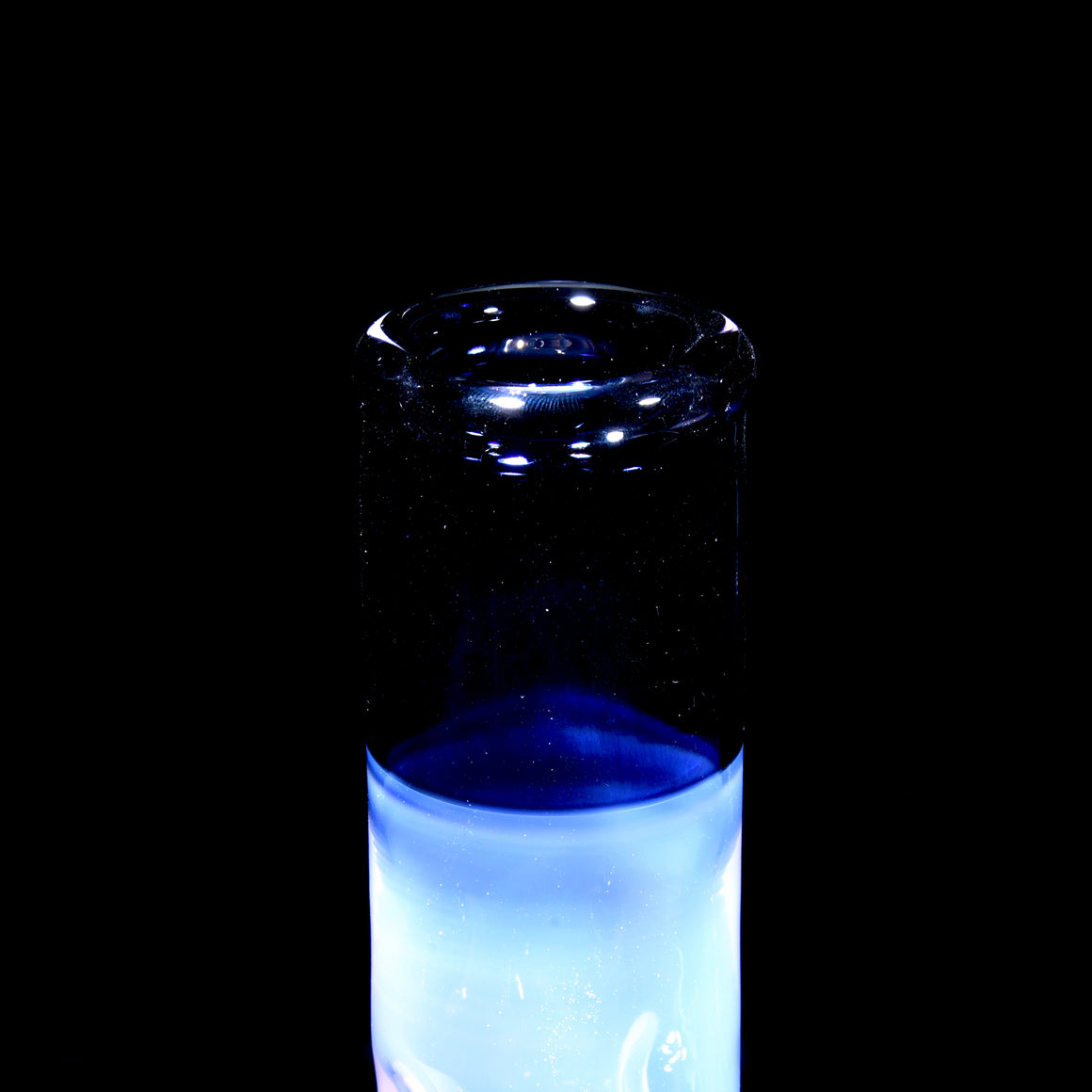 Fully-worked Straight Fab - Pink Jade/Dark Amethyst - 14mm Female