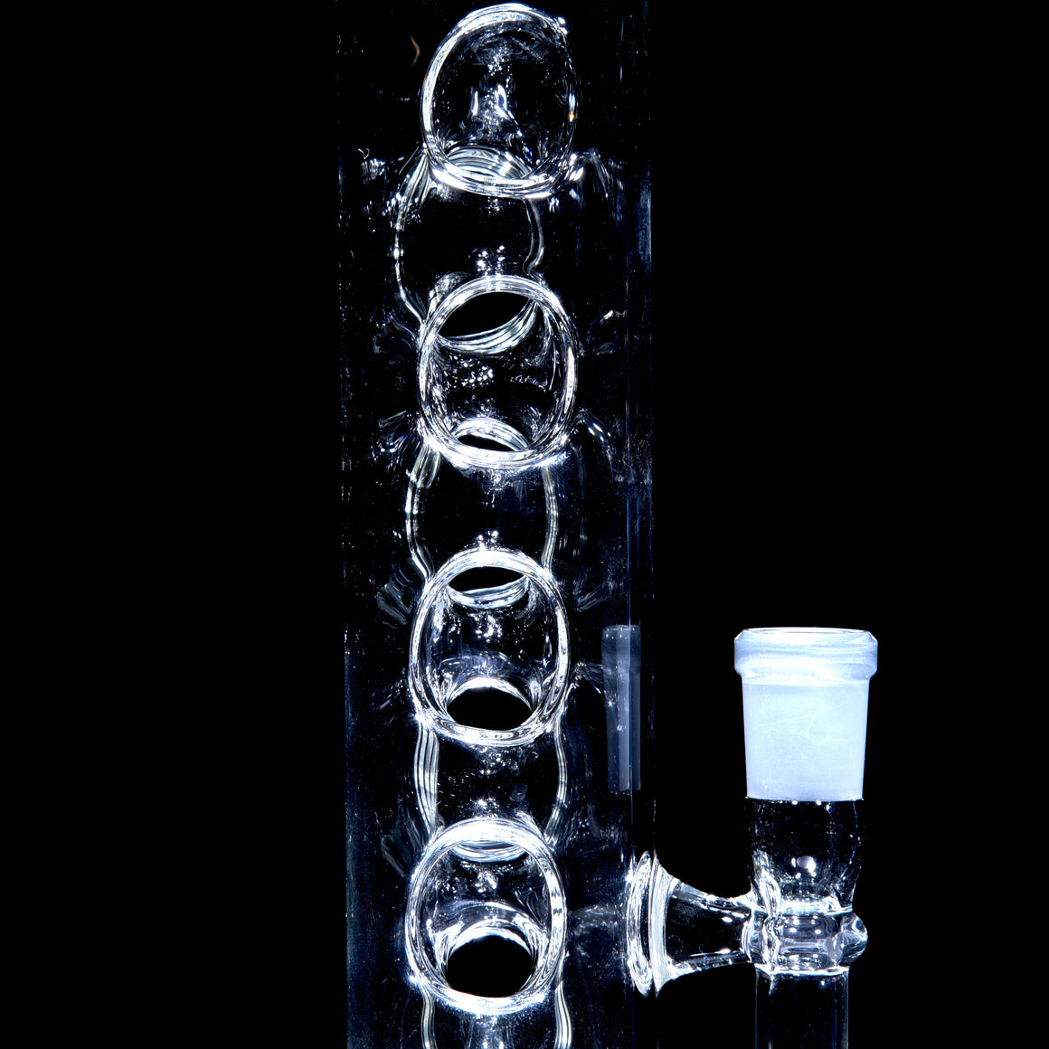 Mini Straight Fab - Clear - 14mm Female