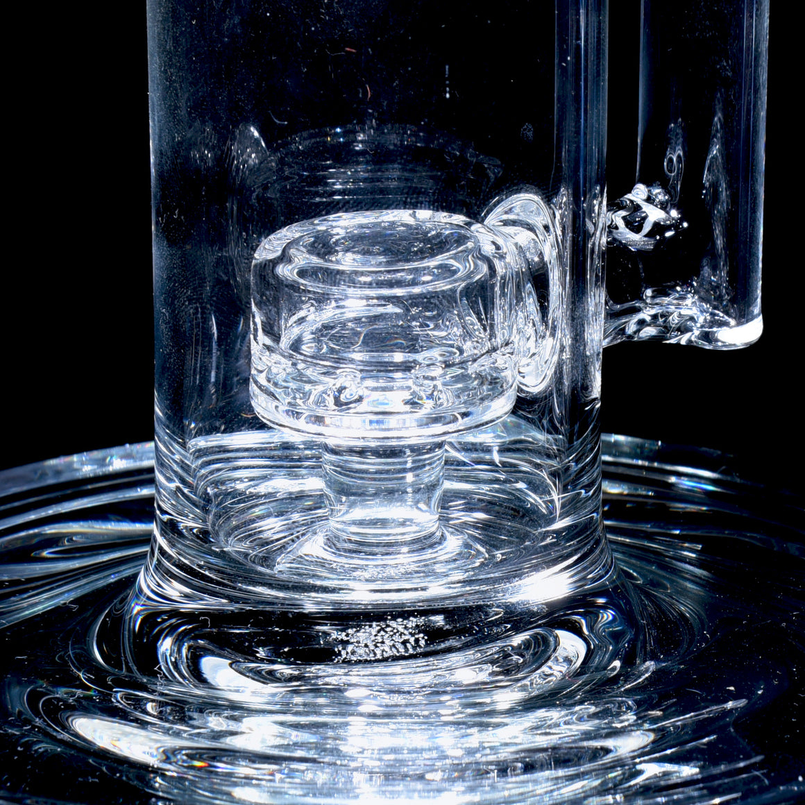 Mini Straight Fab - Clear - 14mm Female