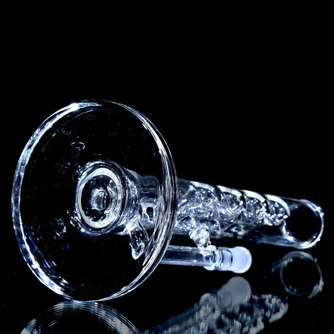 Mini Straight Fab - Clear - 14mm Female