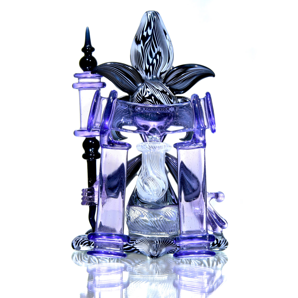 Collab - Seguso-tech Bird Shaman Wizard Rig Set w/ Dabber & Display Plug - 10mm Female