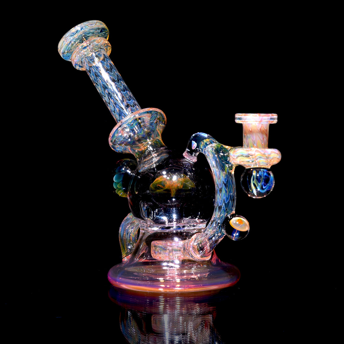 Fully-Fumed Implosion Orb Recycler - 10mm Female