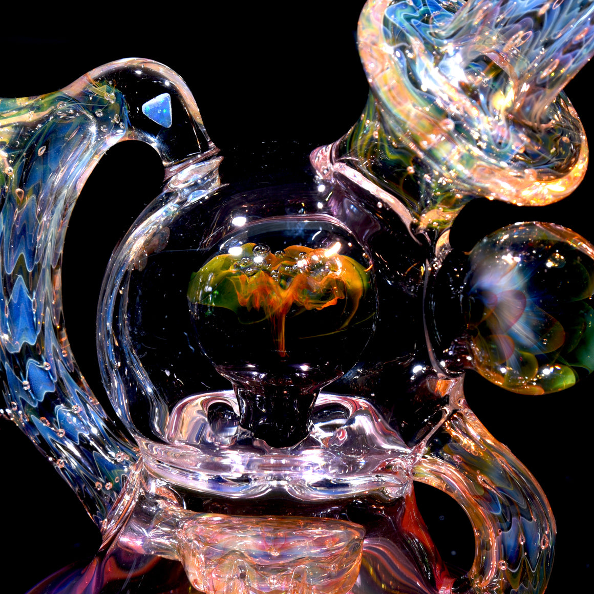 Fully-Fumed Implosion Orb Recycler - 10mm Female