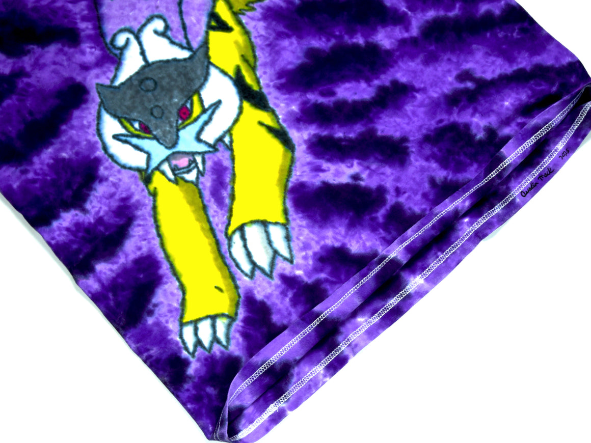 Large - "Raikou" Short-sleeve Tie Dye T-Shirt