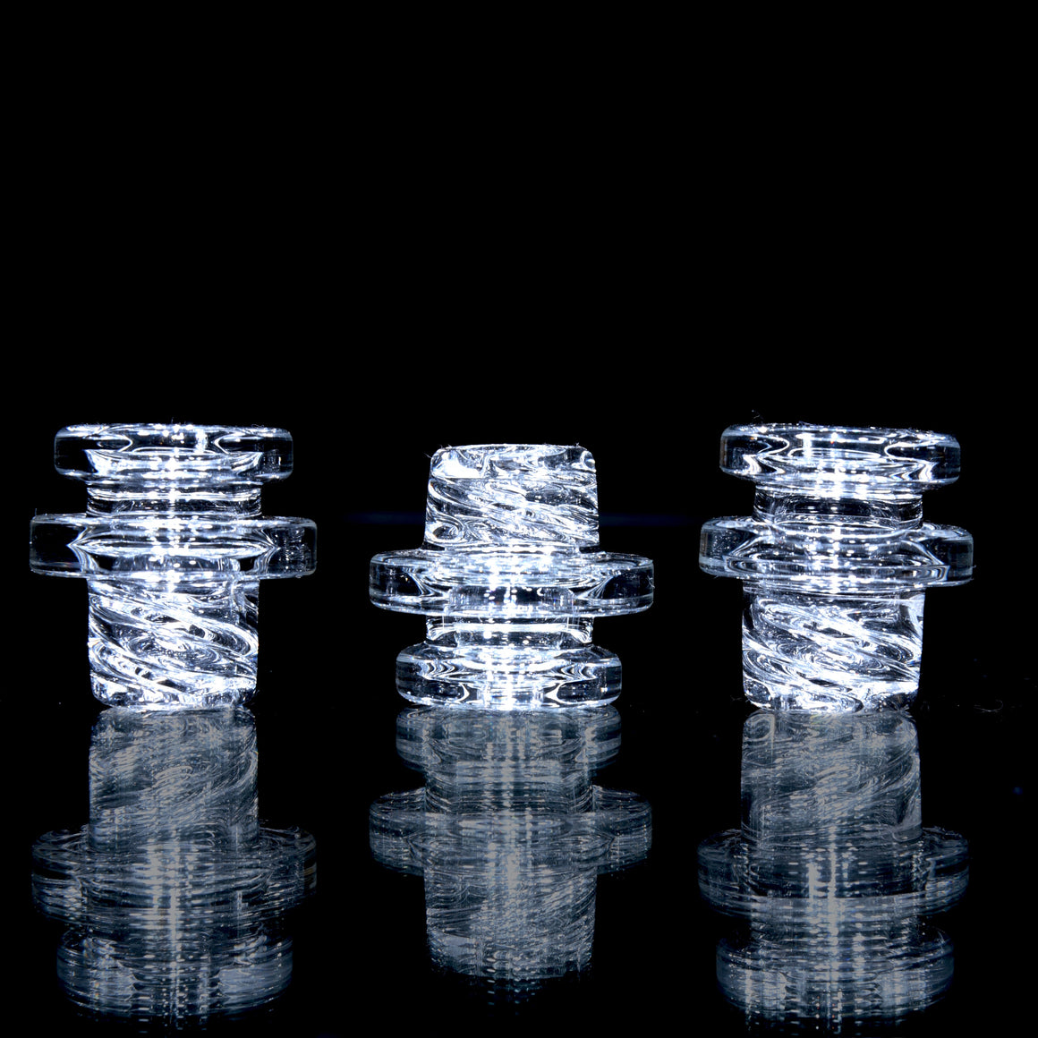 V3 Crystalo Clear Dual-hole Spinner Cap