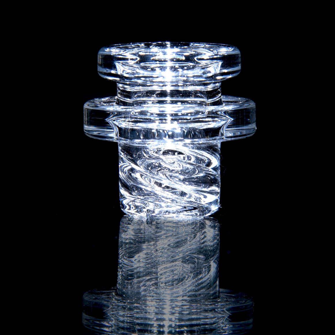 V3 Crystalo Clear Dual-hole Spinner Cap