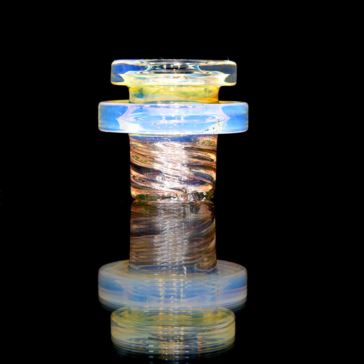 V3 Gold & Silver-fumed Dual-hole Spinner Cap