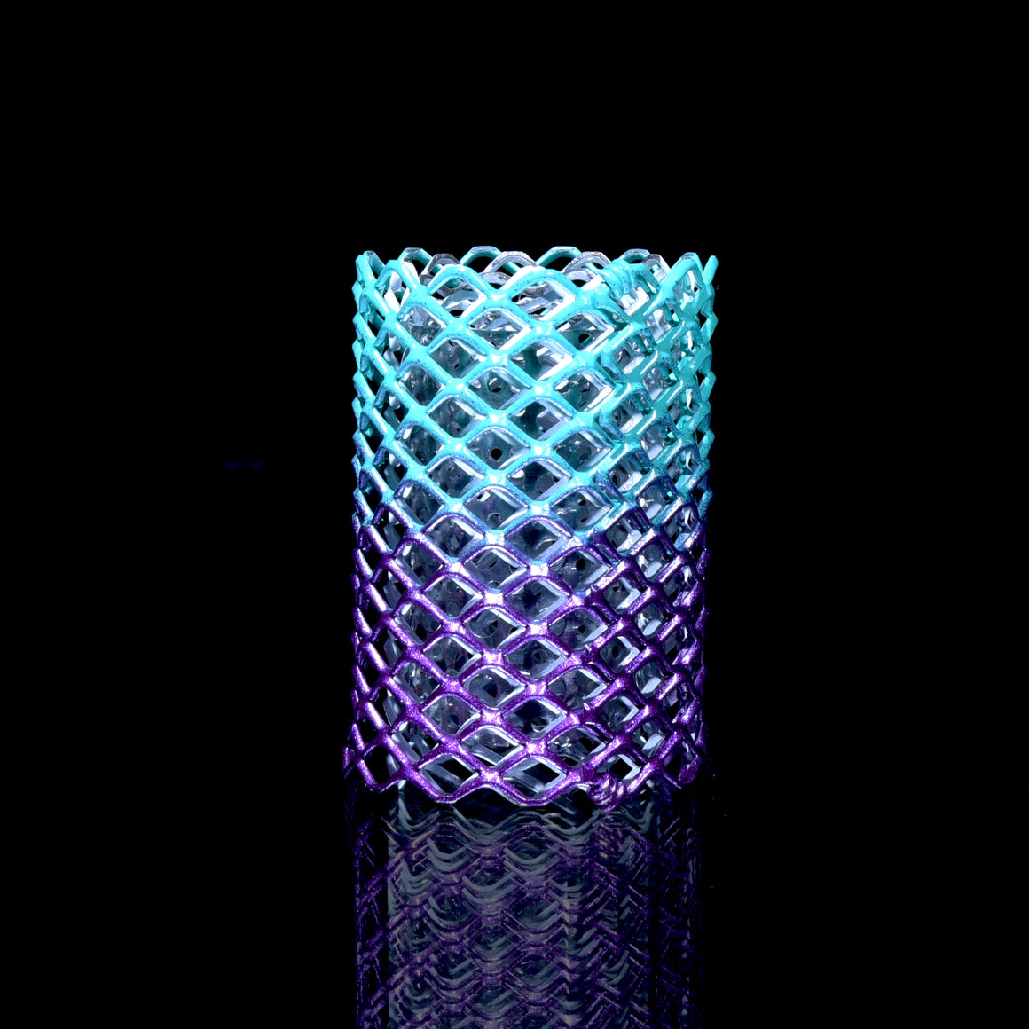 Mamba Guardz - Custom Nozzle Heat Shield for Blazer Big Shot & Vector Nitro - Sky Blue/Metallic Purple