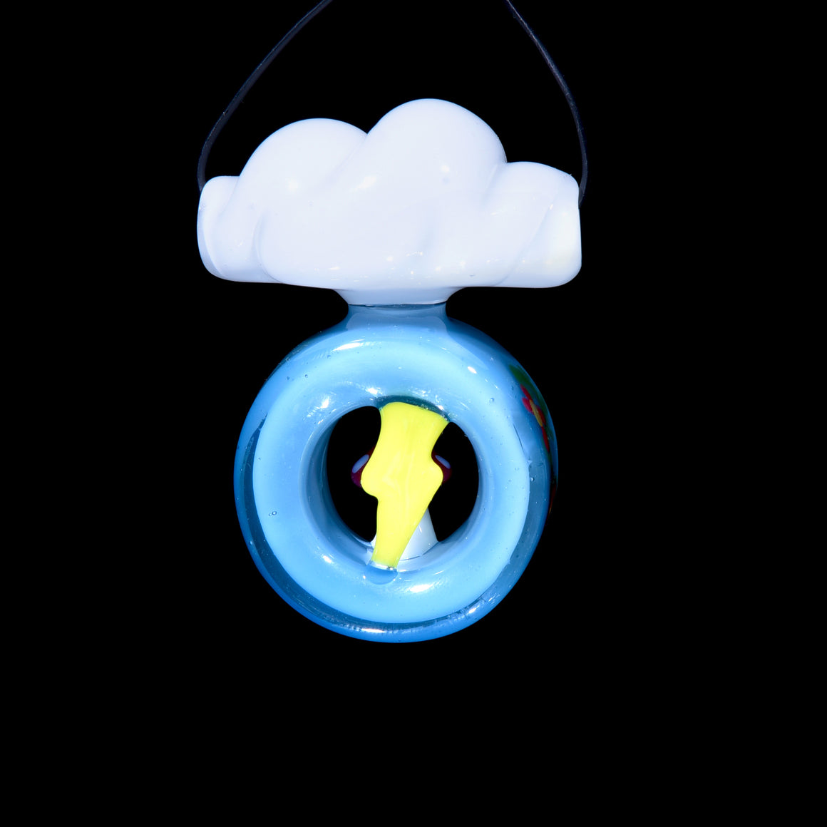 Colorform Scenery Pendant - Mushroom/Lightning & Flowers