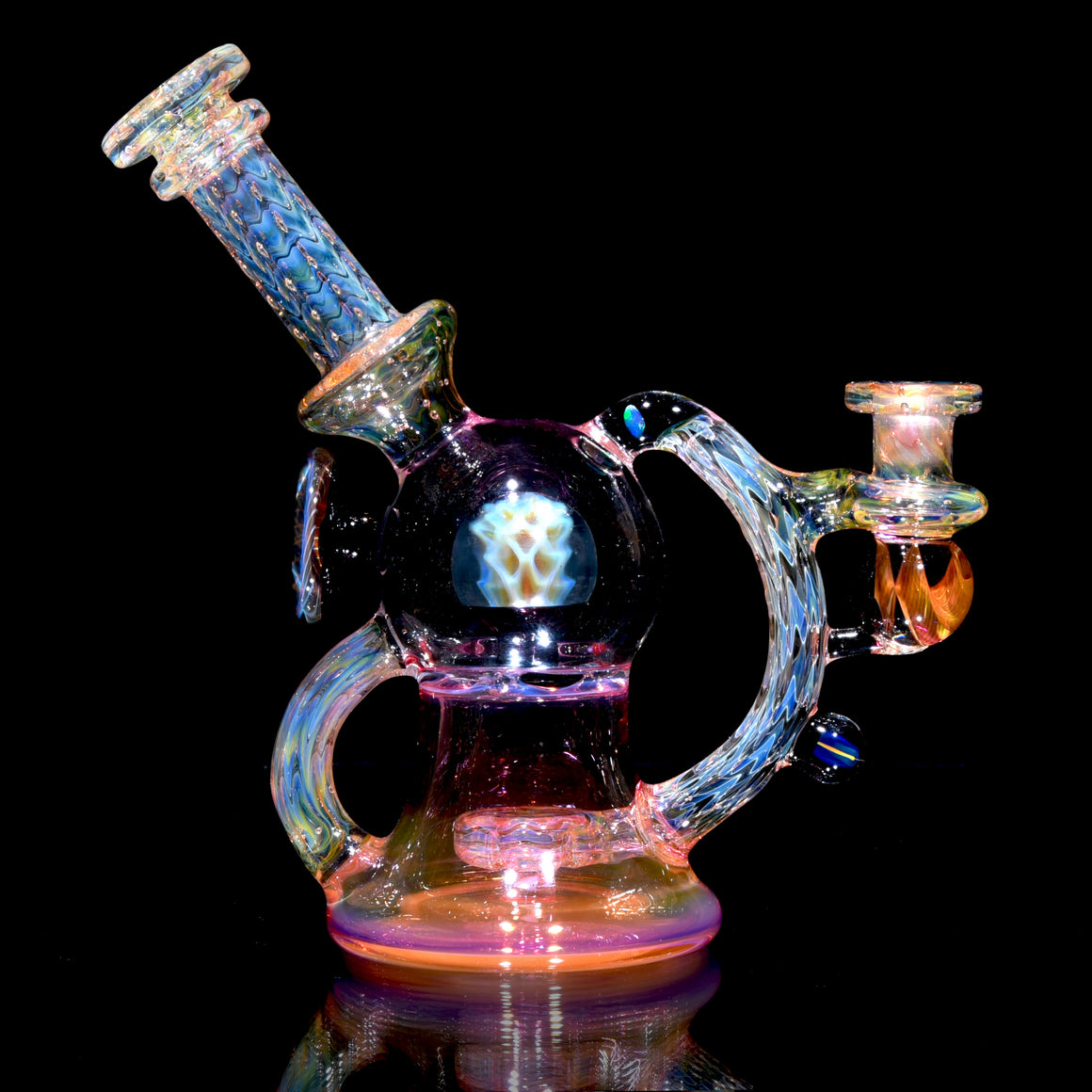 Fully-Fumed Implosion Orb Recycler - 10mm Female