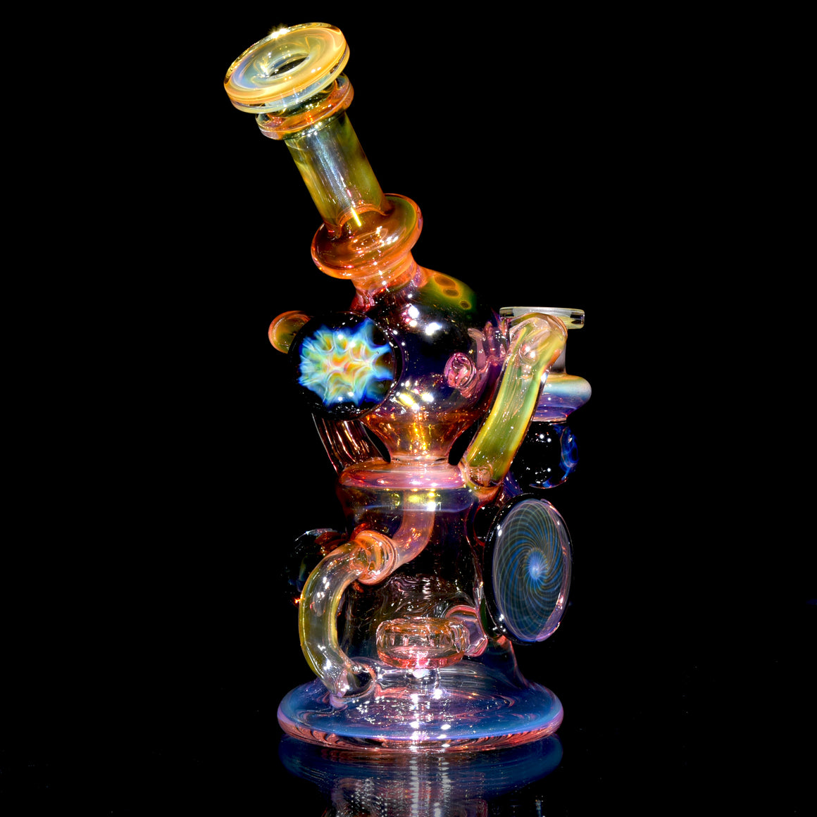 Fully-fumed Double-Uptake Klein Orbcycler  - 10mm Female