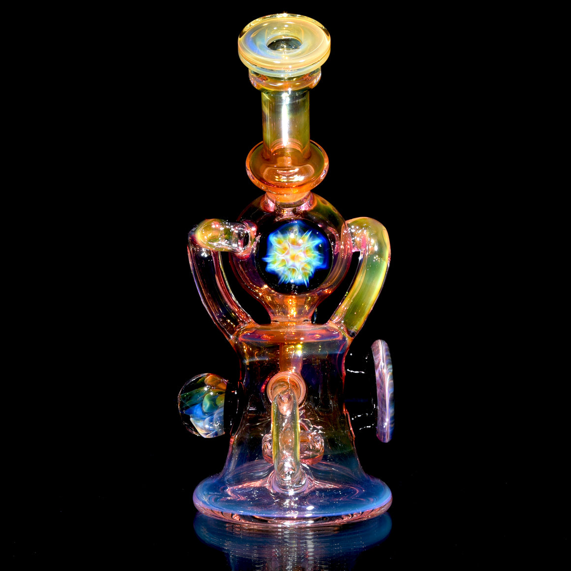 Fully-fumed Double-Uptake Klein Orbcycler  - 10mm Female