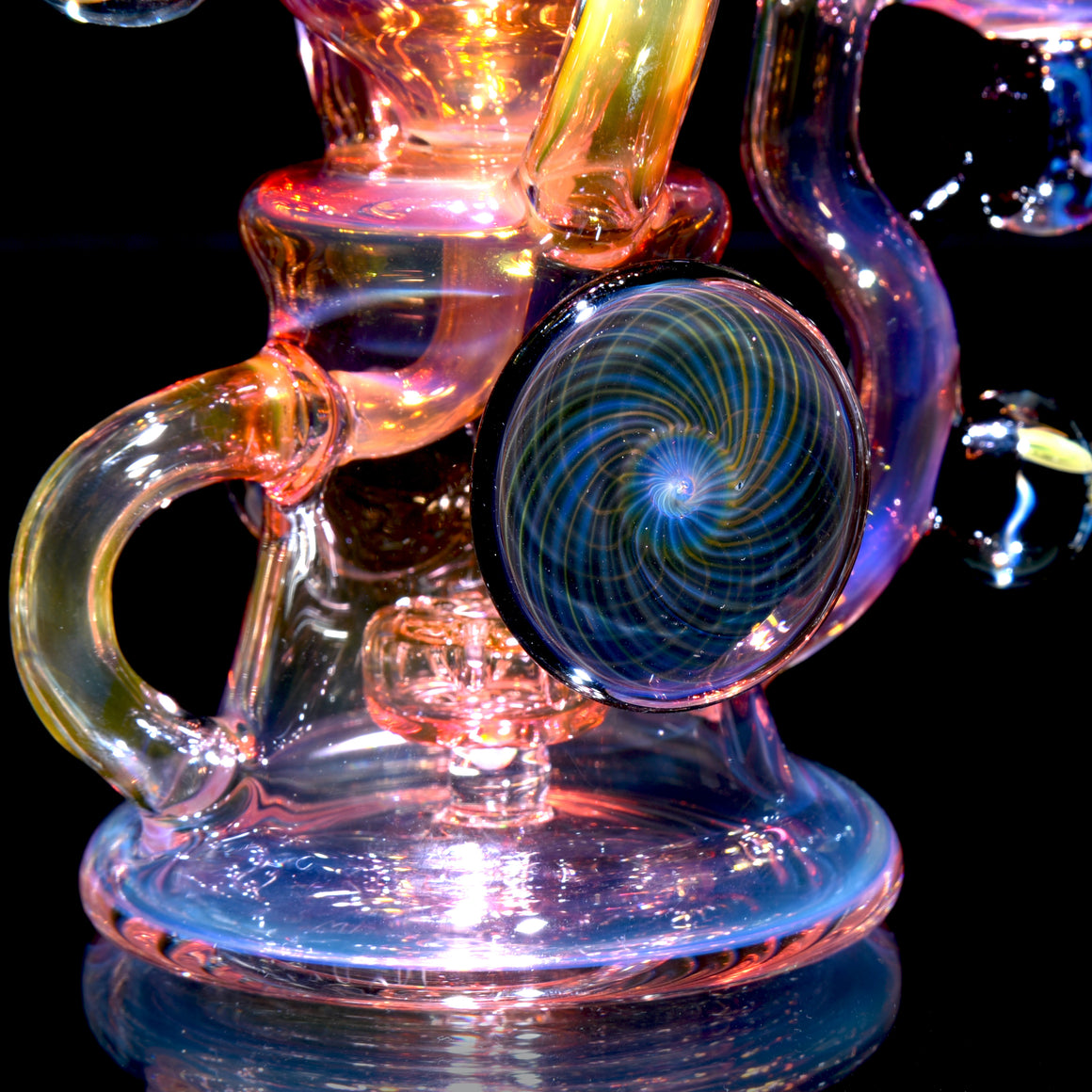 Fully-fumed Double-Uptake Klein Orbcycler  - 10mm Female