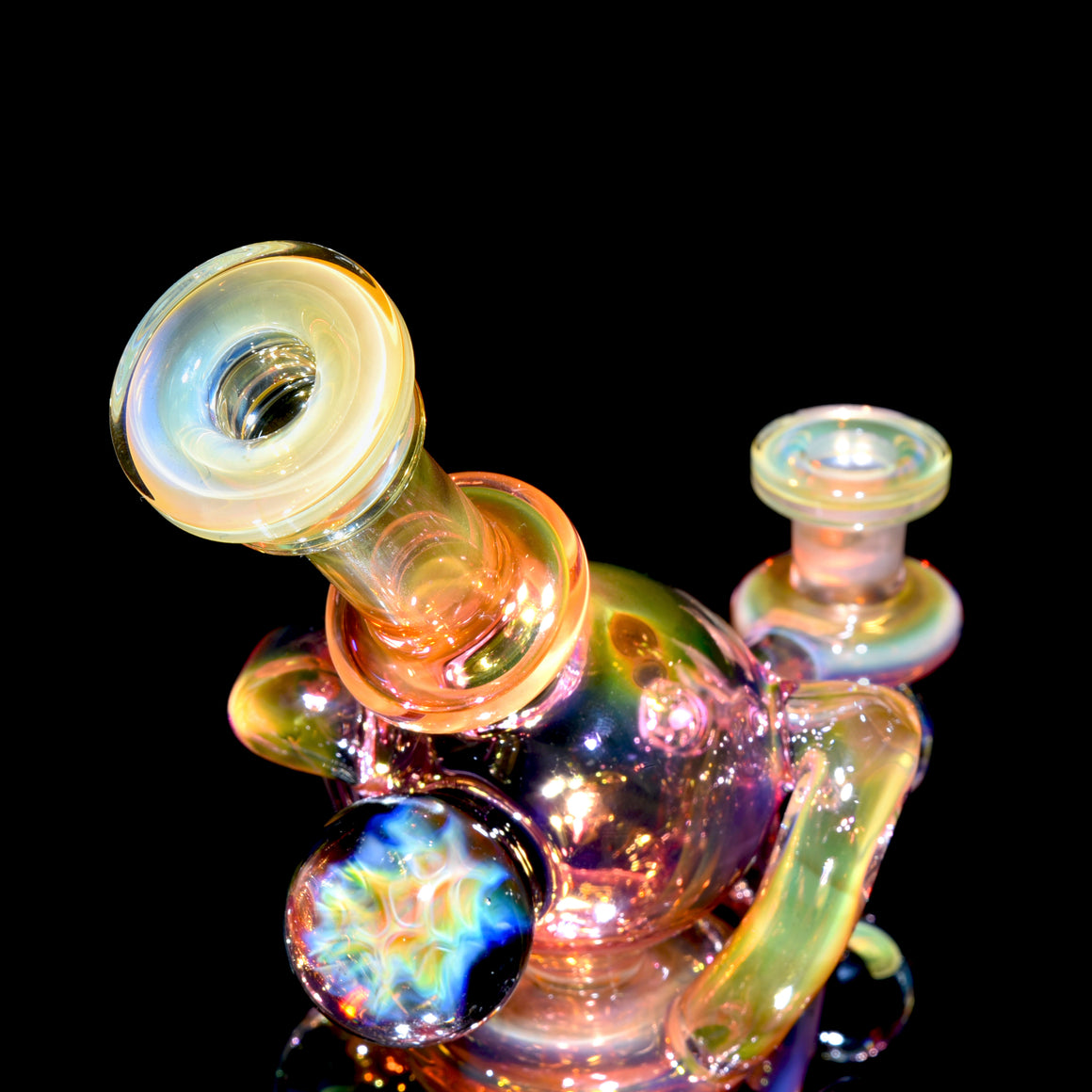 Fully-fumed Double-Uptake Klein Orbcycler  - 10mm Female