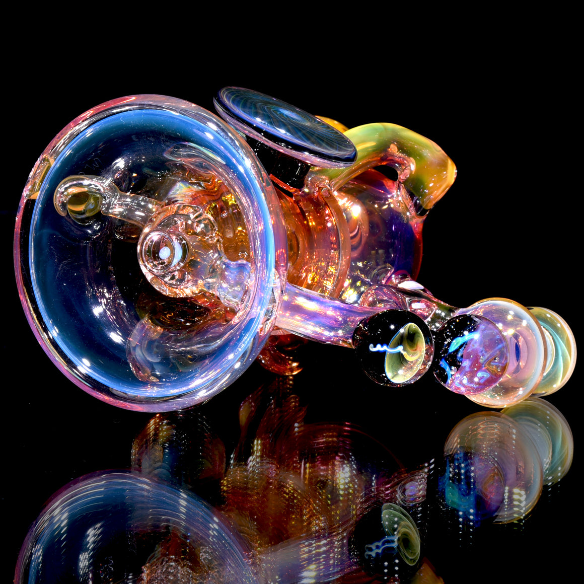 Fully-fumed Double-Uptake Klein Orbcycler  - 10mm Female