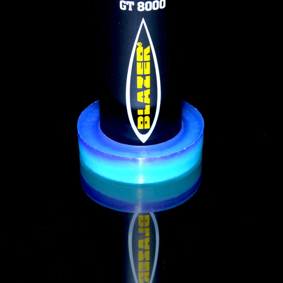 Custom Resin Base for Blazer GT8000 Big Shots - Purple/Aqua Blue