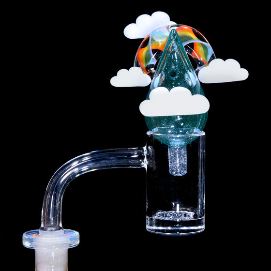 Rainbow Lattice Clouds & Raindrop Bubble Cap