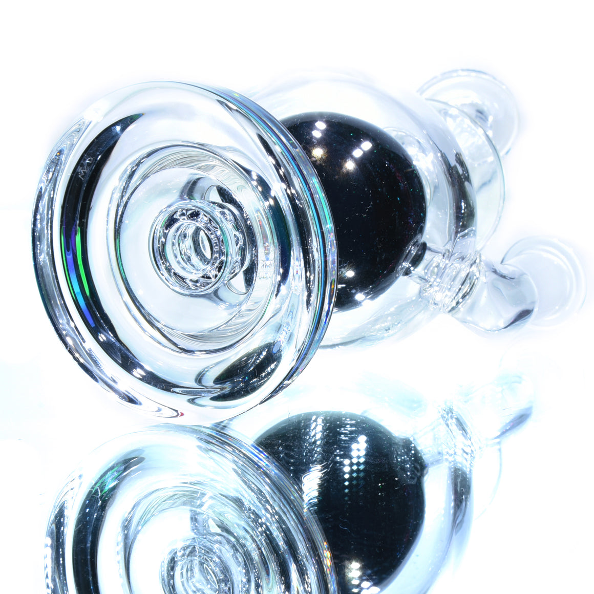 Accented Ball Rig - Crushed Opal - 14mm Female