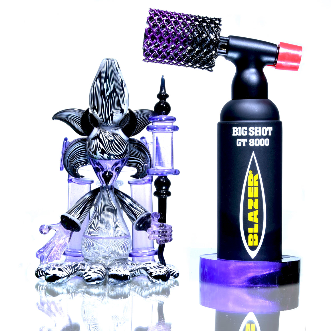 Custom Resin Base for Blazer GT8000 Big Shots - UV Pink