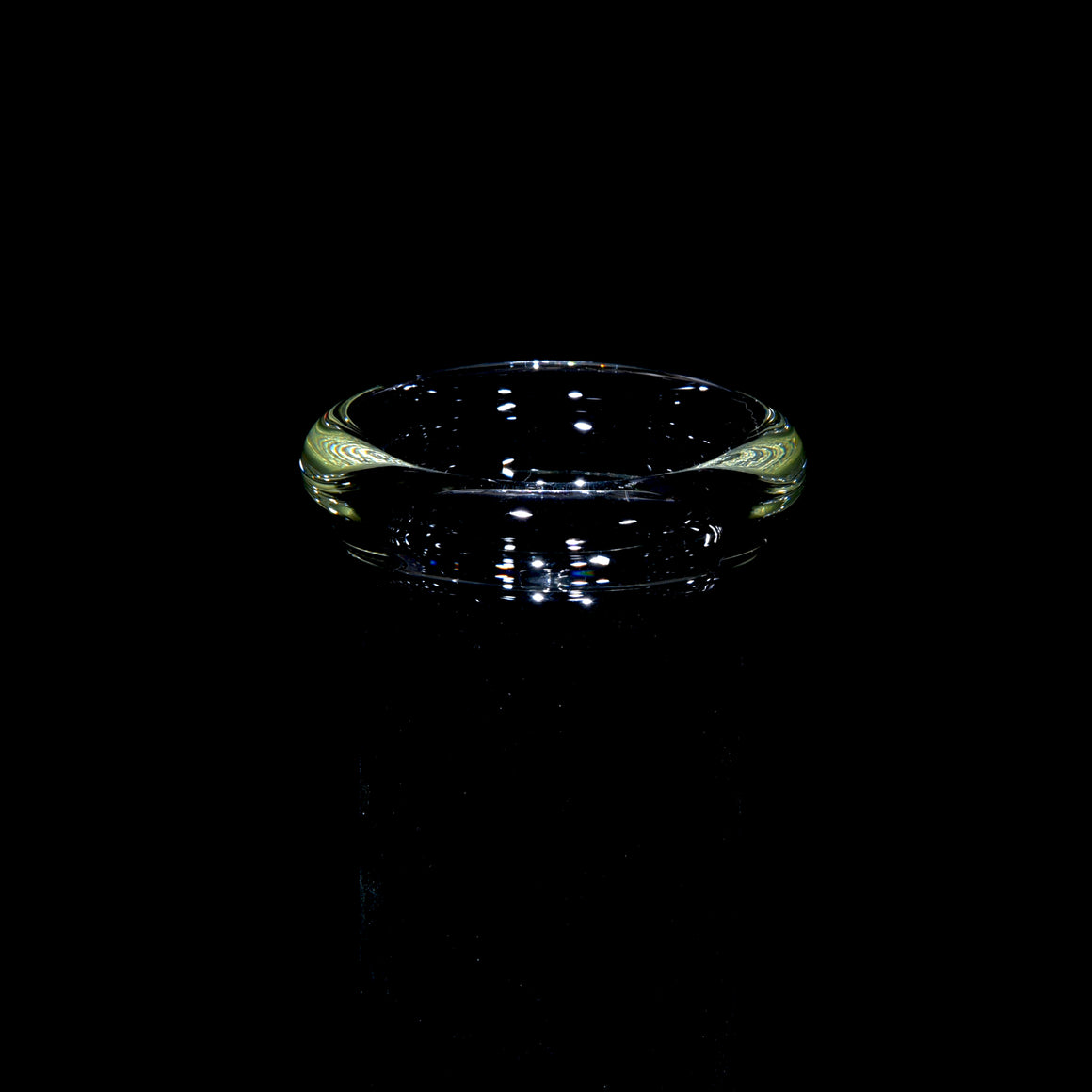 Accented 44mm Upgrid Stemline Straight Tube w/ 4-hole Horned Slide - Royal Jelly - 18mm Female