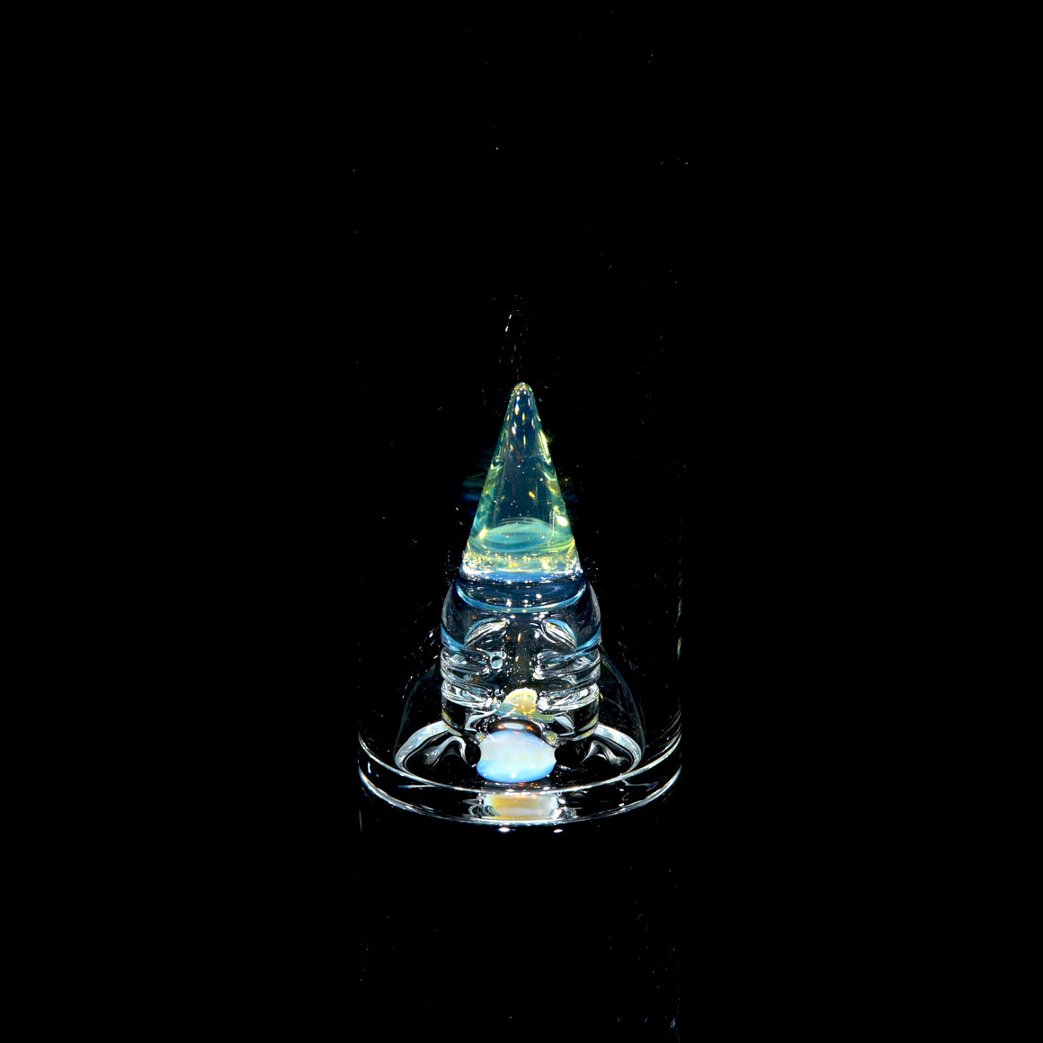 Accented 44mm Triple Stemline Straight Tube w/ 4-hole Horned Slide - Ozone - 18mm Female