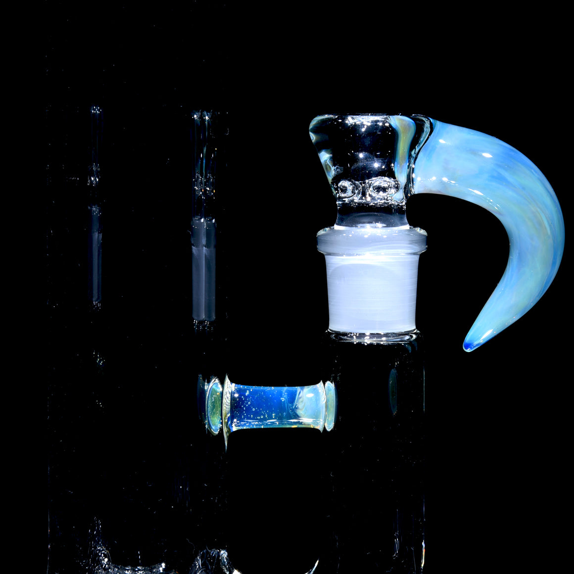 Accented 44mm Triple Stemline Straight Tube w/ 4-hole Horned Slide - Ozone - 18mm Female