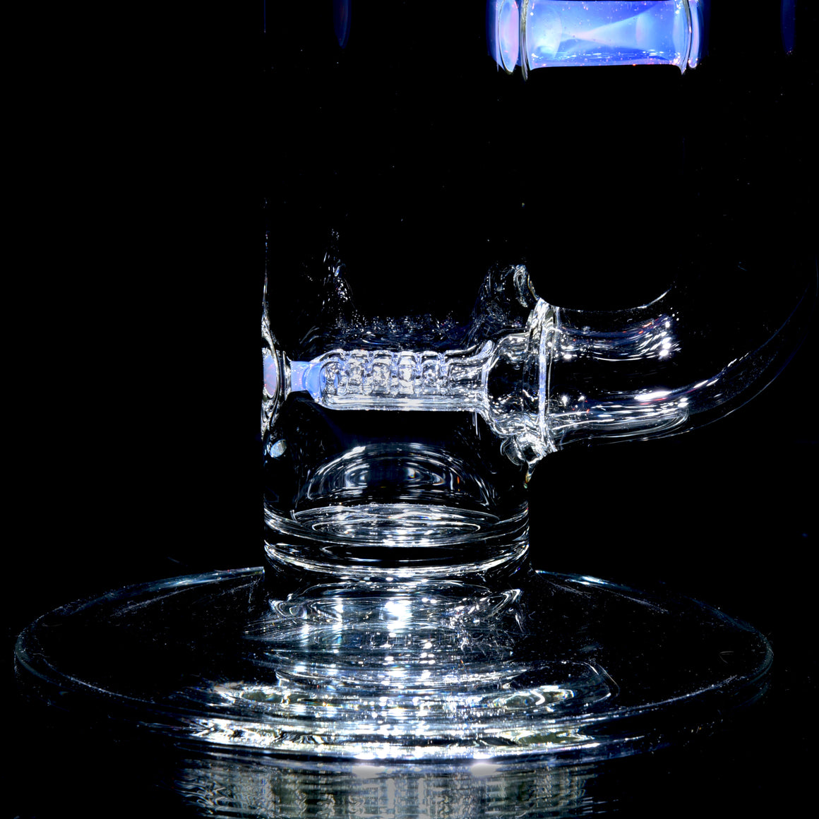 Accented 44mm Upgrid Double Stemline Straight Tube w/ 4-hole Horned Slide - Neo Opal - 18mm Female