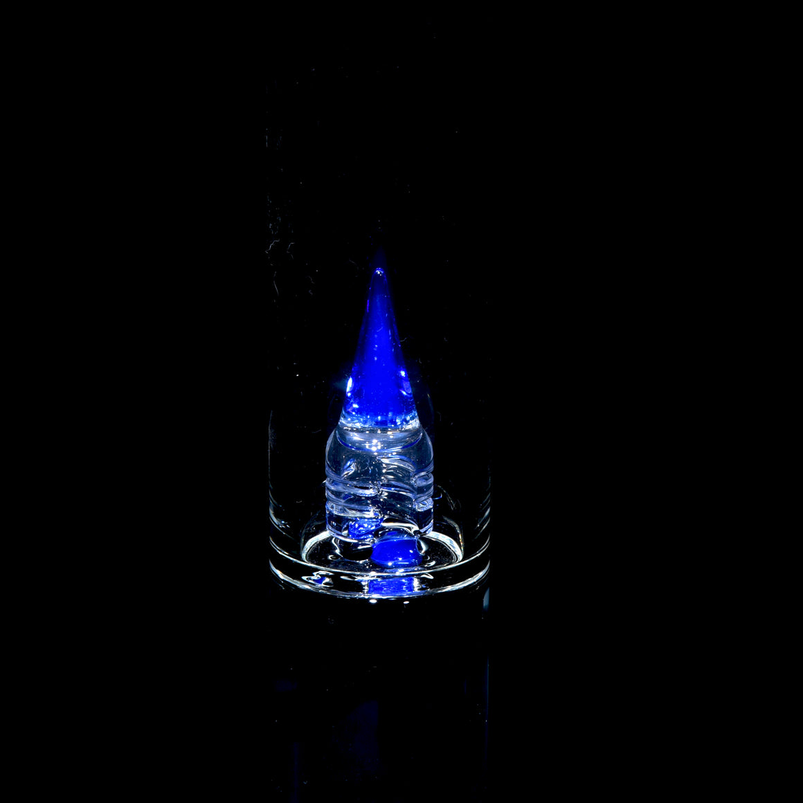 Accented 44mm Downgrid Stemline Straight Tube w/ 4-hole Horned Slide - Neptune - 18mm Female