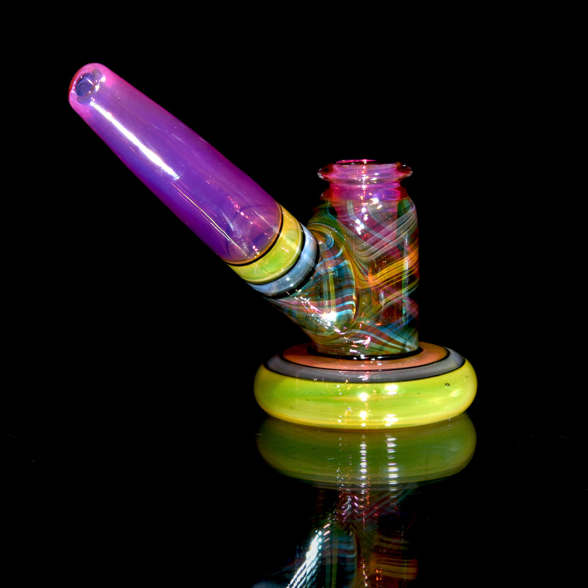 Fully-worked Fume Reti/Honeycomb Dewaar Dry Rig - 10mm Female