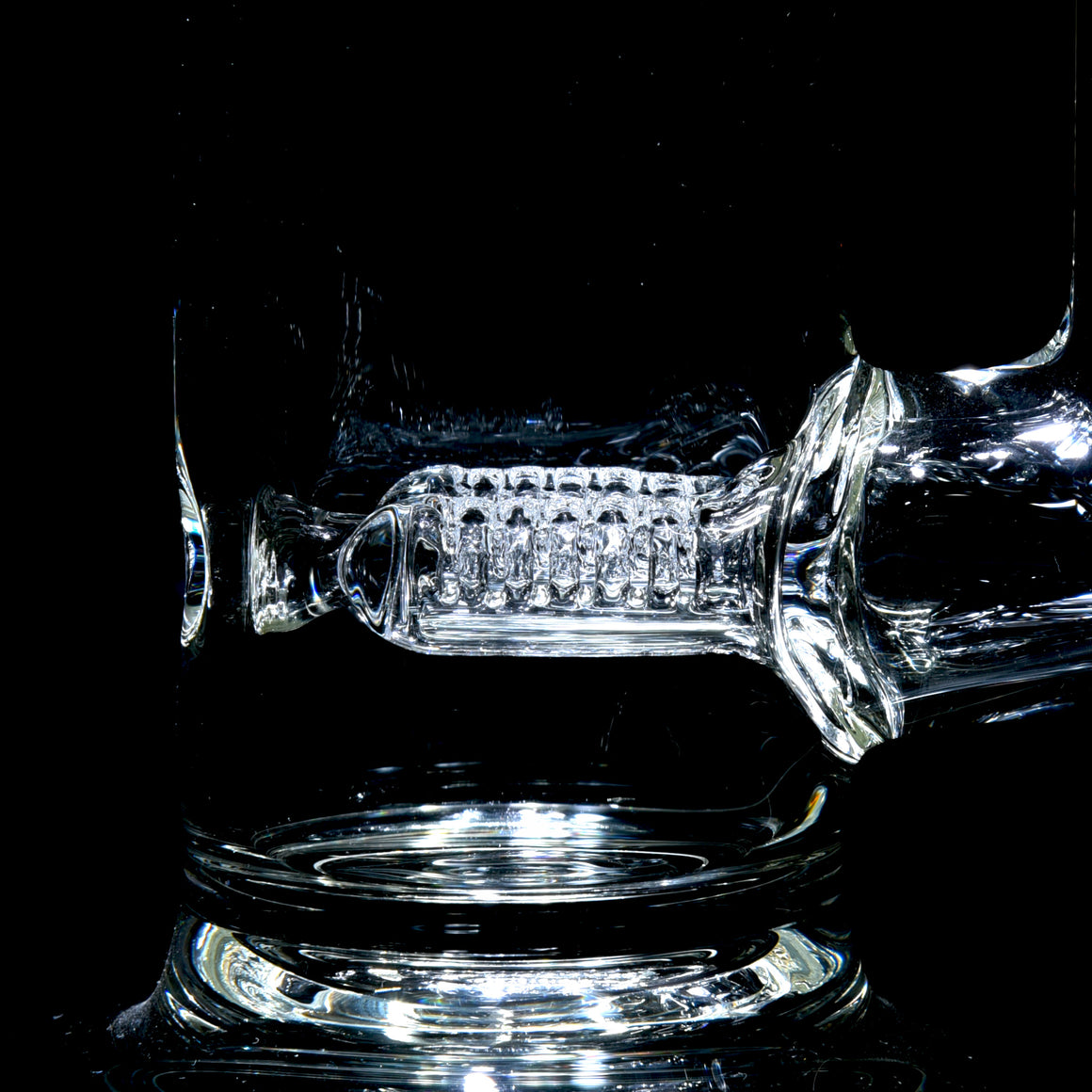 Bishop - G Line 9.5mm 6 Cut UpGrid Tube w/ Millie & Inv4 Splashguard - Clear - 18mm Female