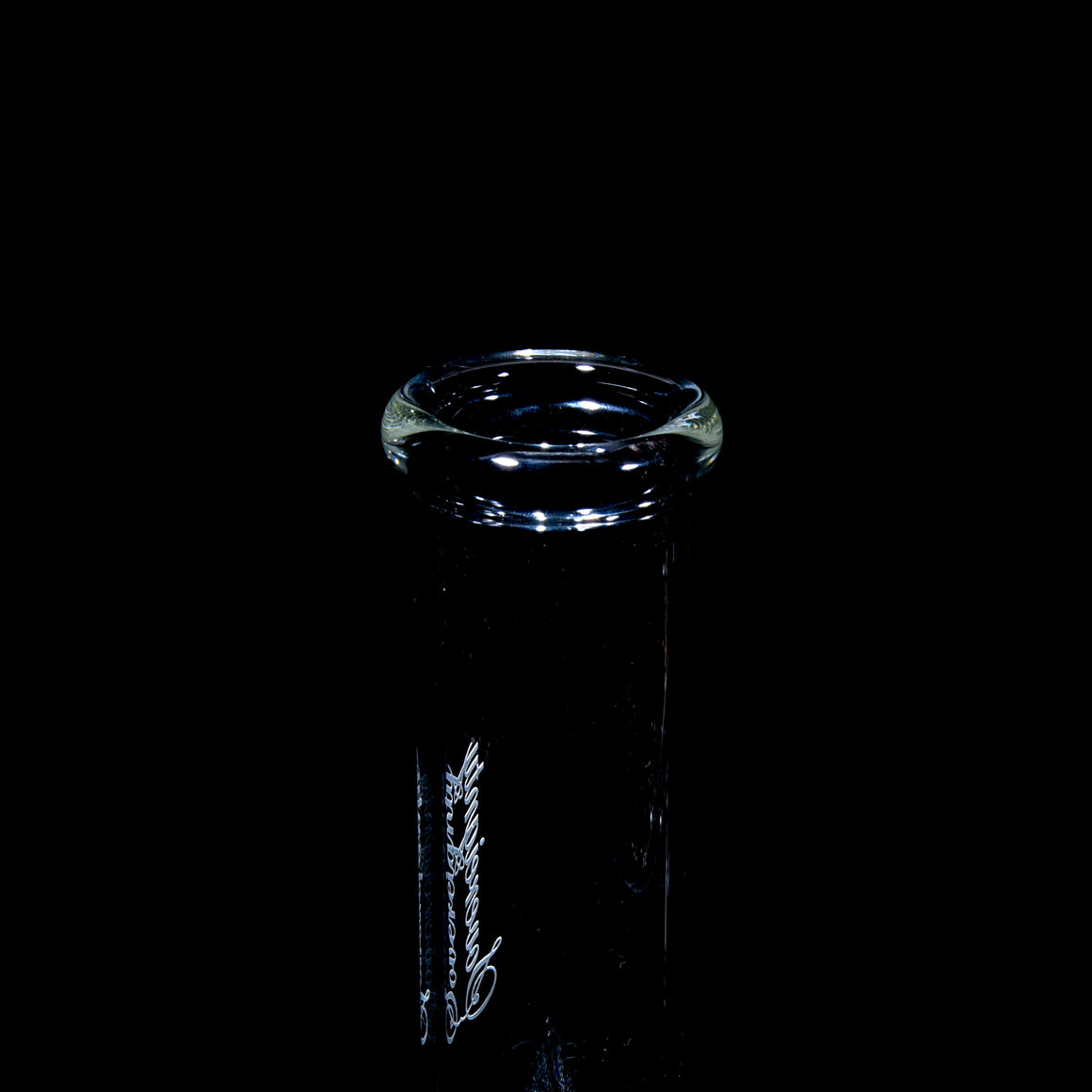 Full-size Straight Peyote Pillar Tube w/ Straight Foot - Crushed Opal - 18mm Female