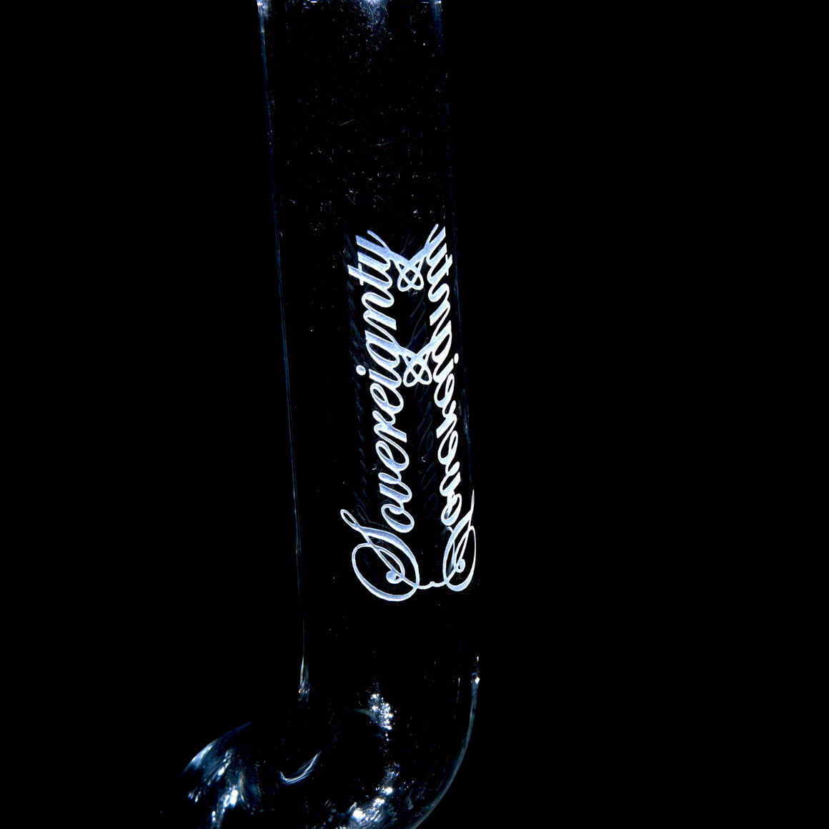 50mm Triple Stack Natty - Stemline 16mm 6 Cut UpGrid to Inverted 4 to Imperial - Clear - 18mm Female