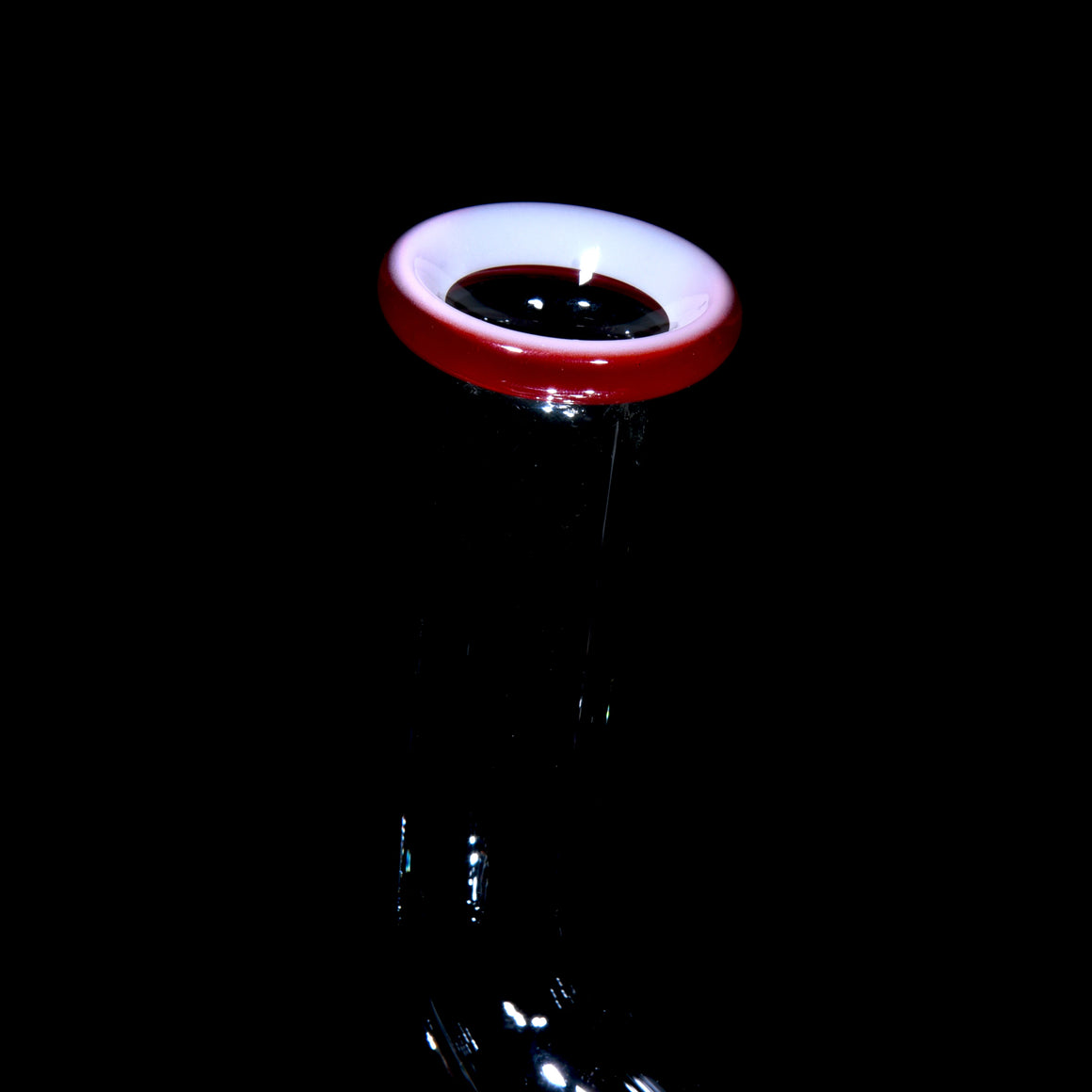 FA Natty Neck 3 Line 9.5mm 3 Cut to Mini Grid Dome - Pomegranate over Star White - 18mm Female