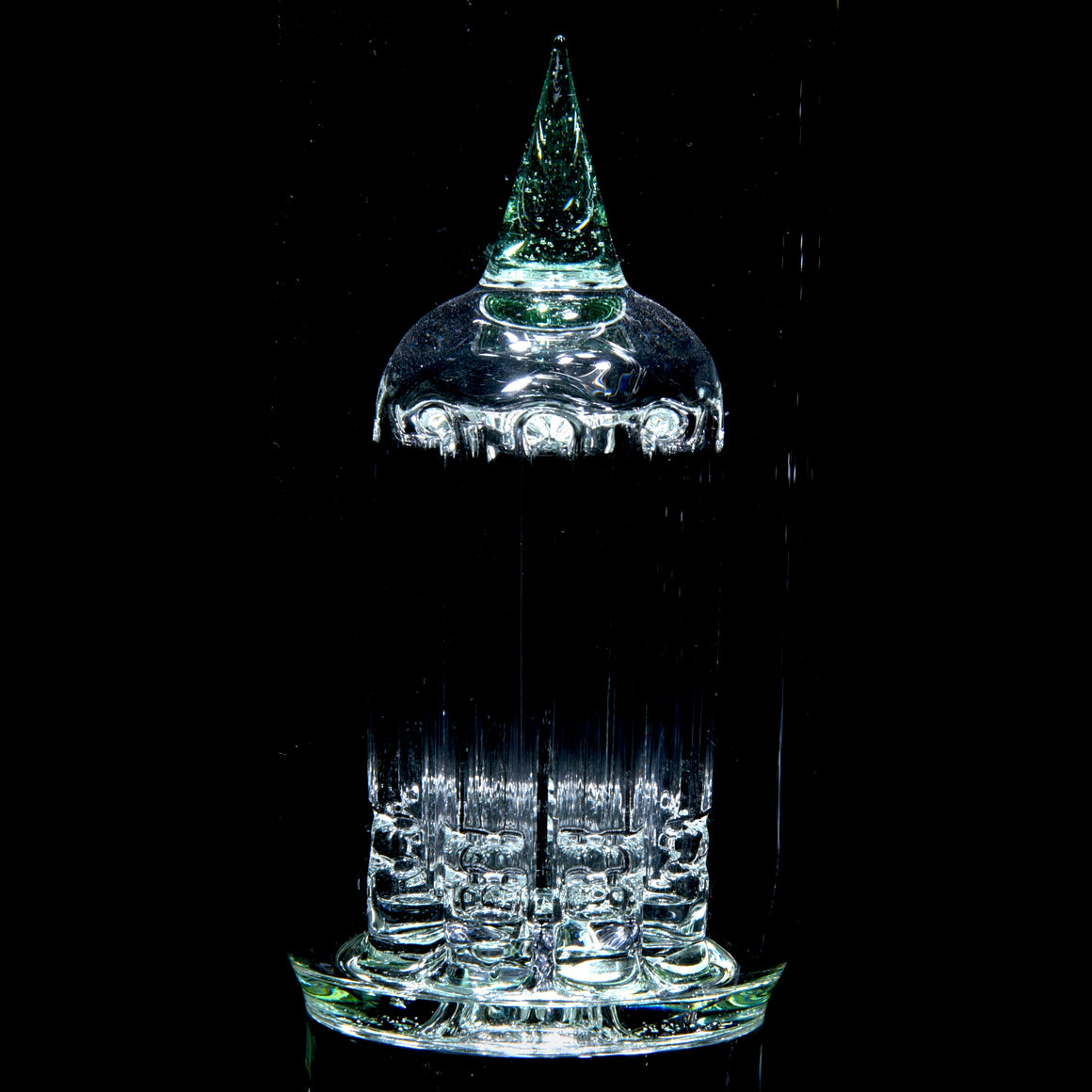 PA 8Tree - Imperial to Gridded 8 Tree 44mm Neck Double Chamber w/ 4-hole Slide - Sour Patch - 18mm Female