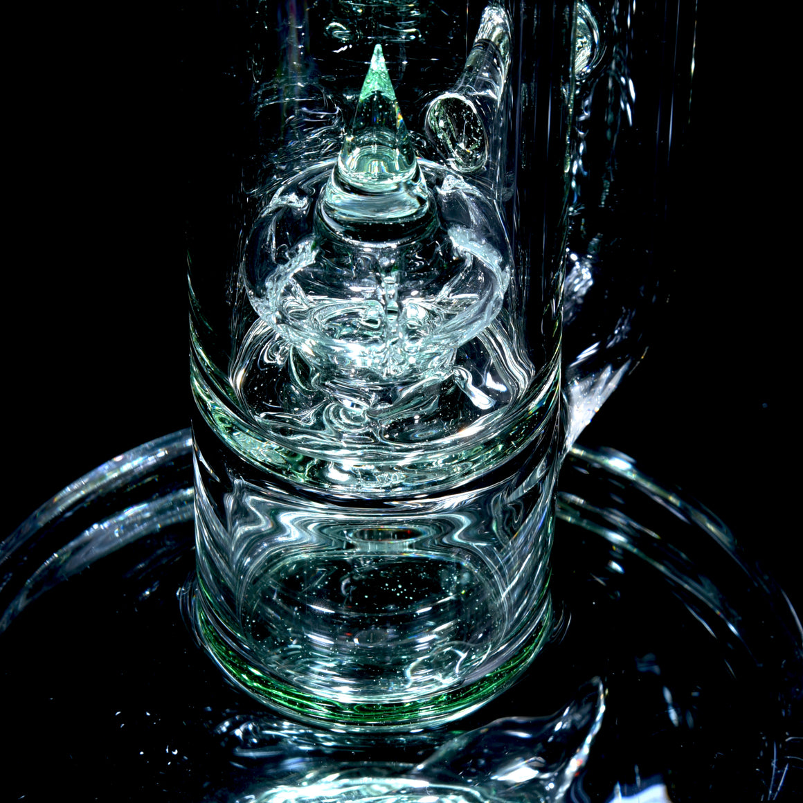 PA 8Tree - Imperial to Gridded 8 Tree 44mm Neck Double Chamber w/ 4-hole Slide - Sour Patch - 18mm Female