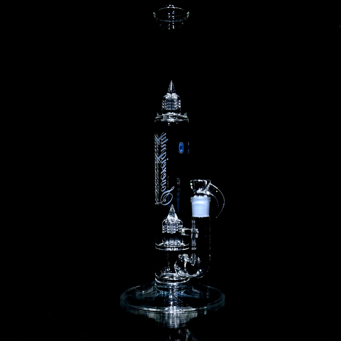Bishop - G-Line 12mm 6 Cut UpGrid Tube w/ Millie - Clear - 18mm Female