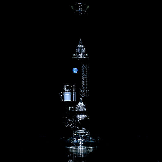 Bishop - G-Line 12mm 6 Cut UpGrid Tube w/ Millie - Clear - 18mm Female